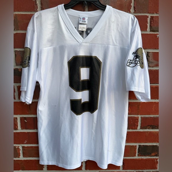 NFL Other - NFL Team Apparel New Orleans Saints Drew Brees #9 Black & White Football Jersey